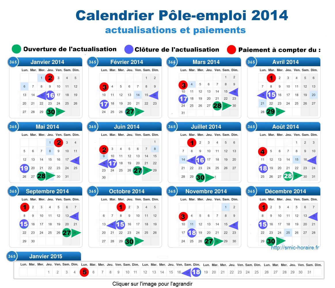 calendrier-pole-emploi-2014